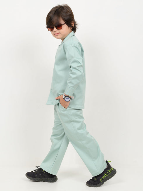 Imported Twill Premium 2 Piece Set (Sea Green)