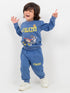 Looney Atheltes Fleece Suit (Marine Blue)