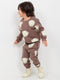 Tiny Bear Themed Fleece Suit (Bear Brown)
