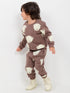 Tiny Bear Themed Fleece Suit (Bear Brown)