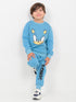Sonic Themed Fleece Suit (Sky Blue)