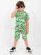 Cool Camo Imported Boski Linen Set (Zebra Mint)