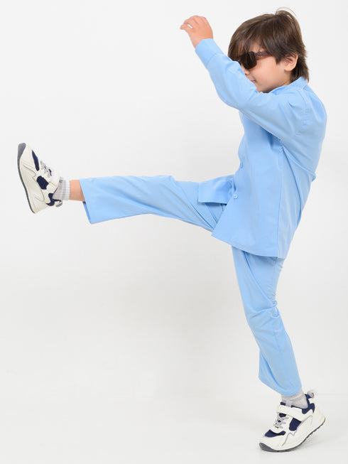 Imported Wash & Wear 2 Piece Set (Sky Blue)