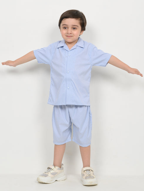 Imported Wash & Wear 2 Piece Set (Sky Blue)