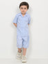 Imported Wash & Wear 2 Piece Set (Sky Blue)