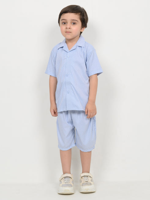 Imported Wash & Wear 2 Piece Set (Sky Blue)