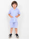 Cool Cot Look Imported Cotton Trouser Set (Daydream Blue)