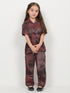 Imported Wash & Wear 2 Piece Set (Deep Mulberry)