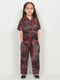 Imported Wash & Wear 2 Piece Set (Deep Mulberry)