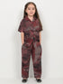Imported Wash & Wear 2 Piece Set (Deep Mulberry)