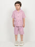 Imported Wash & Wear 2 Piece Set (Red & White)