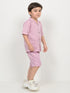 Imported Wash & Wear 2 Piece Set (Red & White)