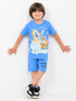 The Jungle Gang Cotton Short Set (Sky Blue)
