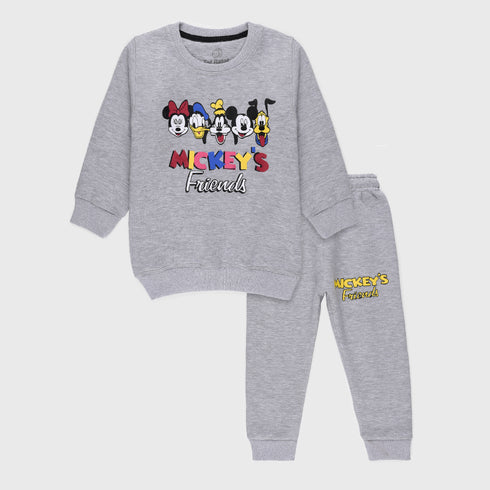 Mickey's Friends Fleece Tracksuit (Grey)