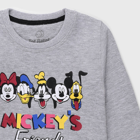 Mickey's Friends Fleece Tracksuit (Grey)