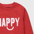 Happy Fleece Tracksuit (Red)