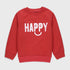 Happy Fleece Tracksuit (Red)