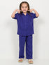 Imported Irish Linen 2 Piece Set (Royal Blue)