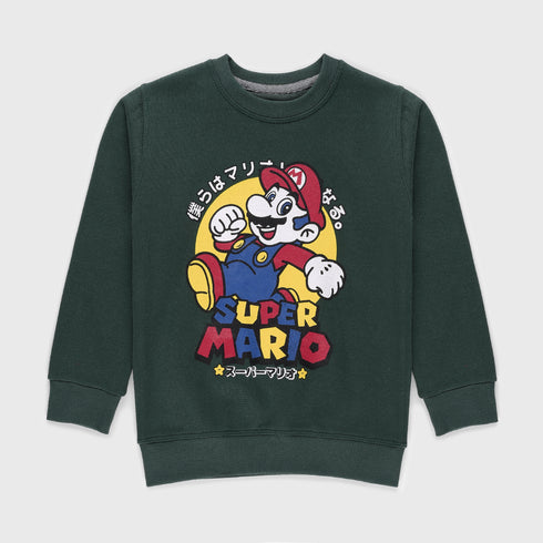 Super Mario Fleece Tracksuit (Green)