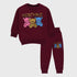 Moschino Fleece Tracksuit (Maroon)