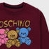 Moschino Fleece Tracksuit (Maroon)