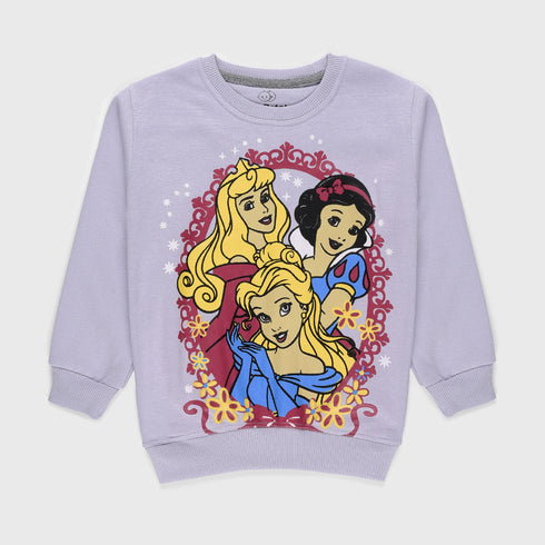 Disney Princess Fleece Tracksuit (Light Purple)