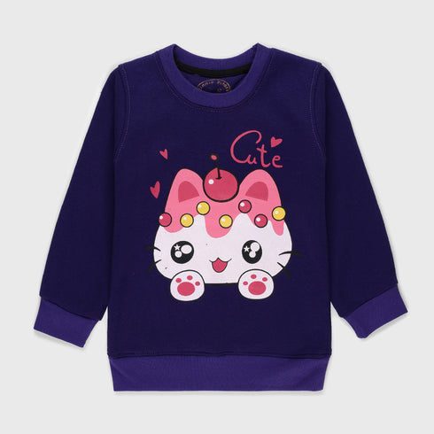 Hello Kitty Fleece Tracksuit (Purple)