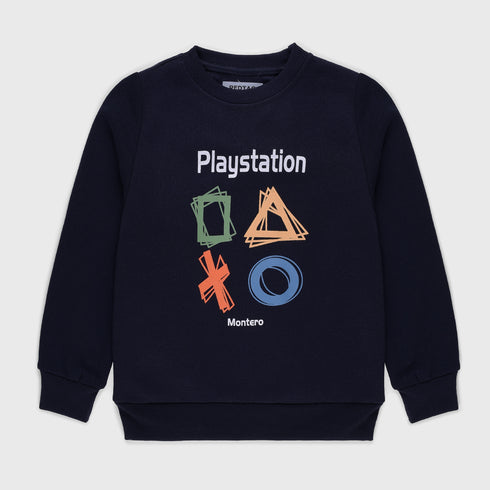 Playstation Fleece Tracksuit (Black)