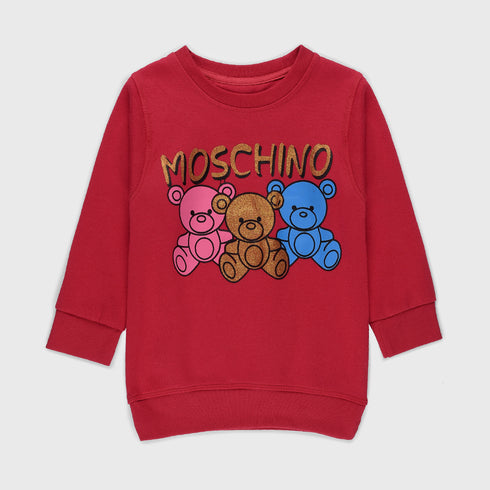 Moschino Fleece Tracksuit (Red)