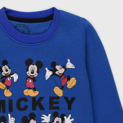 Mickey Fleece Tracksuit (Blue)