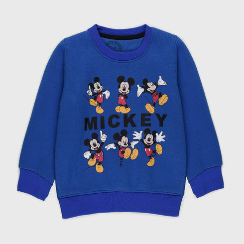 Mickey Fleece Tracksuit (Blue)