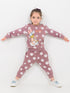 Duckling Daisy Fleece Suit (Rose Bloom)
