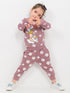 Duckling Daisy Fleece Suit (Rose Bloom)