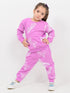 Butterfly Charm Fleece Suit (Lilac)