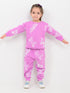 Butterfly Charm Fleece Suit (Lilac)