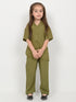 Imported Irish Linen 2 Piece Set (Olive Grove)