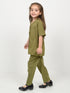 Imported Irish Linen 2 Piece Set (Olive Grove)