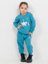 Winter Friends Fleece Suit (Glacier Blue)