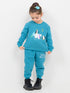 Winter Friends Fleece Suit (Glacier Blue)