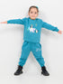 Winter Friends Fleece Suit (Glacier Blue)