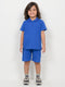 Classic Zip Polo Set (Royal Blue)