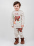 Cozy Forest Bear Fleece Suit (Ivory)