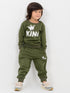 Little King Fleece Suit (Hunter Green)