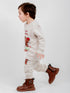 Cozy Forest Bear Fleece Suit (Ivory)