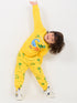 Dino Safari Adventure Fleece Suit (Lemon Yellow)