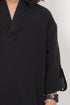 Imported Irish Linen Kurta Pajama Set (Black)
