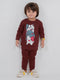 Lovely Cats Fleece Suit (Brown)