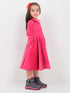 The Royal Grace Imported Corduory Frock (Hot Pink)
