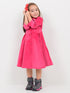 The Royal Grace Imported Corduory Frock (Hot Pink)
