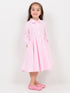 The Charming Imported Corduroy Frock (Light Pink)
